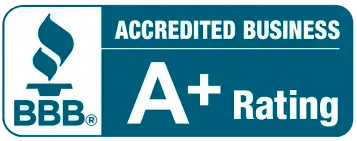 BBB Accredited Business, A+ Rating